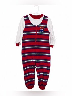 Vintage 90s All Mine Toddler Outfit Set 24M Deadstock NWT